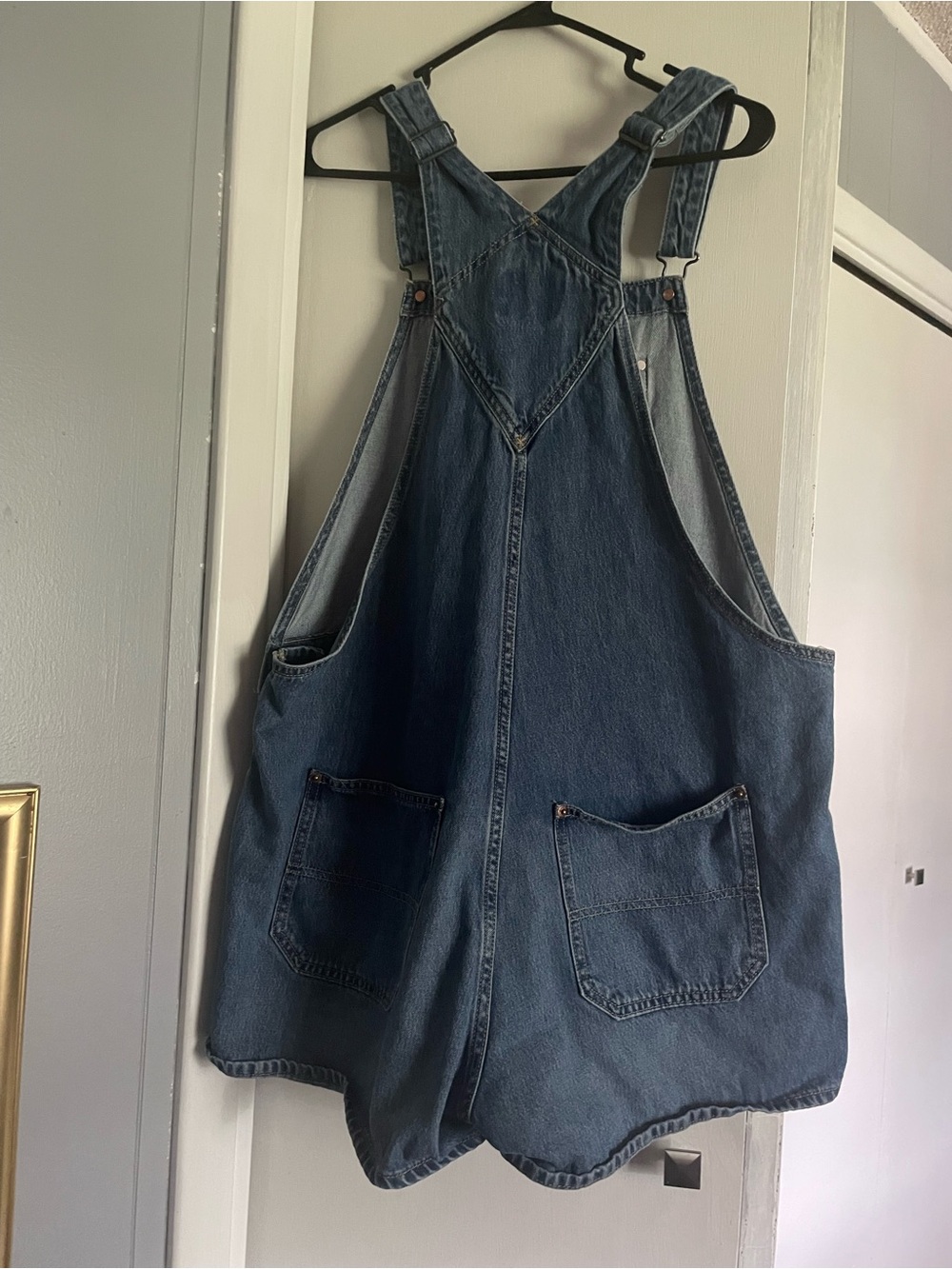 Denim Short overalls - Picture 2 of 3